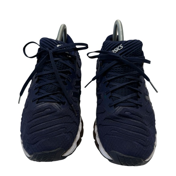 1021A113-400 ASICS GEL-QUANTUM 360 5 PEACOAT NAVY BLUE RED Men Size 7.5 S-4‎